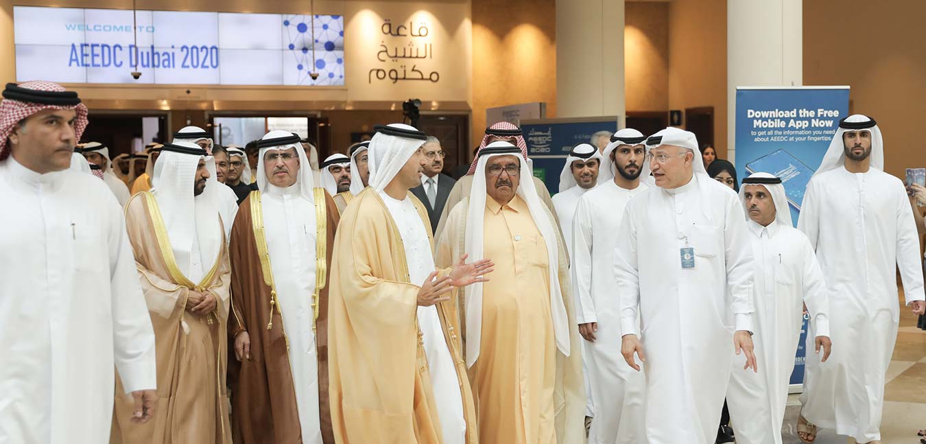 His Highness Sheikh Hamdan bin Rashid Al Maktoum Tweeted that ‘AEEDC Dubai’ is the Largest International Annual Scientific Dental Conference and Exhibition in the World